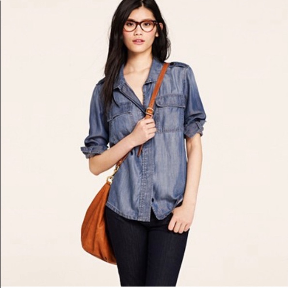 Jcrew outlaw blouse - excellent condition.